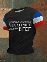 T-shirt Personne ne m'arrive à la cheville pour homme